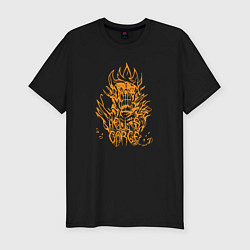 Мужская slim-футболка Hells Gorge