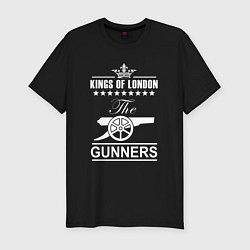 Футболка slim-fit Arsenal The king of London Арсенал, цвет: черный