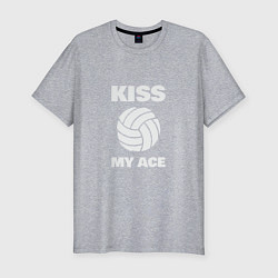 Футболка slim-fit Kiss - My Ace, цвет: меланж