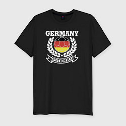Мужская slim-футболка Футбол Германия