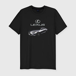 Футболка slim-fit Lexus Concept Prestige, цвет: черный