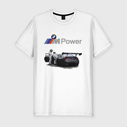 Мужская slim-футболка BMW Motorsport M Power Racing Team