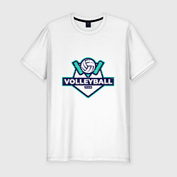 Мужская slim-футболка Volleyball - Club