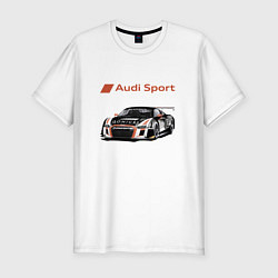 Футболка slim-fit Audi Motorsport Racing team, цвет: белый