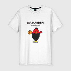 Мужская slim-футболка Мистер Харден