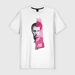 Мужская slim-футболка Fight CluВ