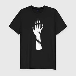 Мужская slim-футболка Рука Токийского Гуля