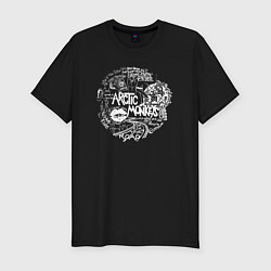 Футболка slim-fit Arctic Monkeys, цвет: черный