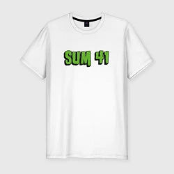 Мужская slim-футболка SUM41 LOGO