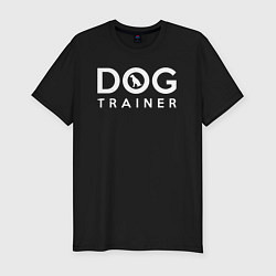 Мужская slim-футболка DOG Trainer