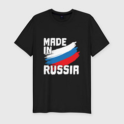 Футболка slim-fit In Russia, цвет: черный