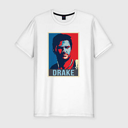 Футболка slim-fit Uncharted Drake, цвет: белый