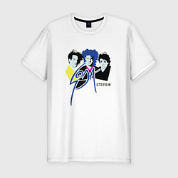 Мужская slim-футболка Soda Stereo