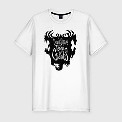 Футболка slim-fit Dont starve лого, цвет: белый