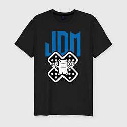 Мужская slim-футболка JDM Japan Hero