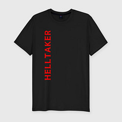 Мужская slim-футболка Helltaker game