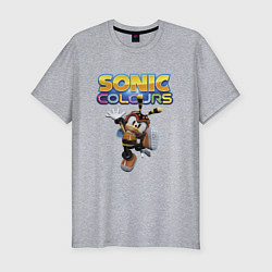 Мужская slim-футболка Charmy Bee Sonic Video game