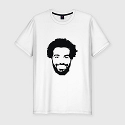 Футболка slim-fit Salah Face, цвет: белый