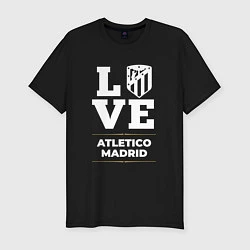 Мужская slim-футболка Atletico Madrid Love Classic