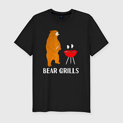 Мужская slim-футболка Bear Grills Беар Гриллс