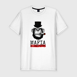 Мужская slim-футболка Мафия - Mafia