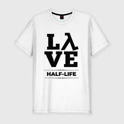 Мужская slim-футболка Half-Life Love Classic