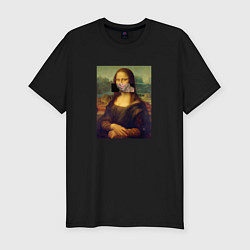 Мужская slim-футболка Мона Милос