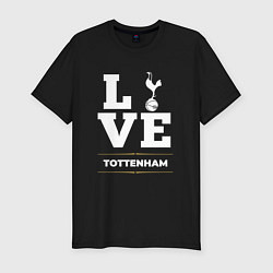 Футболка slim-fit Tottenham Love Classic, цвет: черный