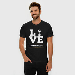 Футболка slim-fit Tottenham Love Classic, цвет: черный — фото 2