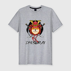 Футболка slim-fit Shiburai, цвет: меланж