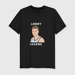 Футболка slim-fit Larry Legend, цвет: черный