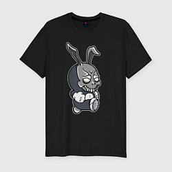 Футболка slim-fit Cool hare Hype Крутой заяц Шумиха, цвет: черный