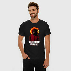 Футболка slim-fit TRIPPIE REDD 1400, цвет: черный — фото 2