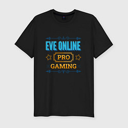 Мужская slim-футболка Игра EVE Online PRO Gaming