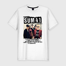 Мужская slim-футболка SUM 41 PIECES