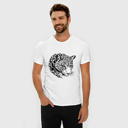 Футболка slim-fit POSING JAGUAR, цвет: белый — фото 2