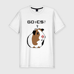 Мужская slim-футболка Типичный геймер CS:GO