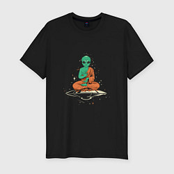 Футболка slim-fit Space - Yoga, цвет: черный