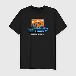 Футболка slim-fit Street racing Legend, цвет: черный