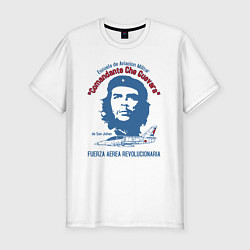 Мужская slim-футболка Академия ВВС Кубы