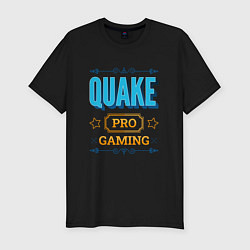 Мужская slim-футболка Игра Quake pro gaming
