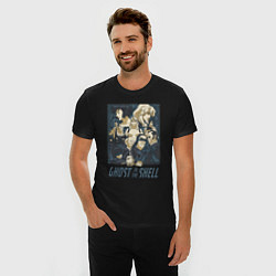 Футболка slim-fit Ghost in the shell all, цвет: черный — фото 2
