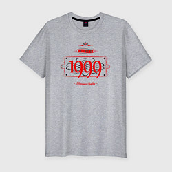 Футболка slim-fit C 1999 премиум качество, цвет: меланж