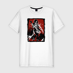 Мужская slim-футболка Punk Ramones
