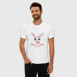 Футболка slim-fit Baby - Rabbit, цвет: белый — фото 2