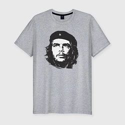 Мужская slim-футболка Че Гевара - рисунок