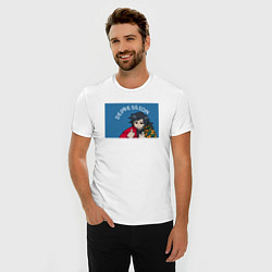Футболка slim-fit Depression - Клинок рассекающий демонов, цвет: белый — фото 2