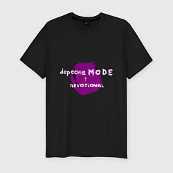 Футболка slim-fit Depeche mode devotional, цвет: черный