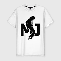 Футболка slim-fit MJ Music, цвет: белый