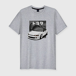 Мужская slim-футболка Toyota Sera JDM Retro Design